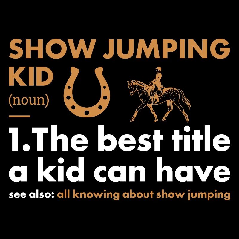 Jumper Kid Définition Saut d’obstacles