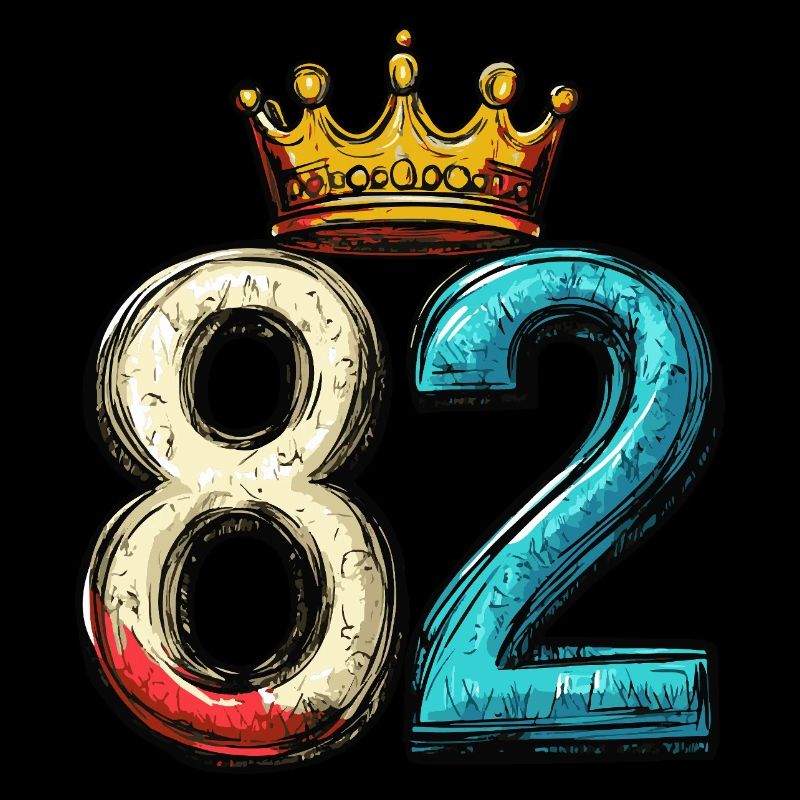 82 Zahl Krone
