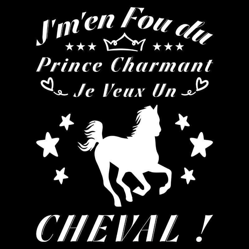 Ich schere mich einen Dreck um den Märchenprinzen, ich will ein Pferd