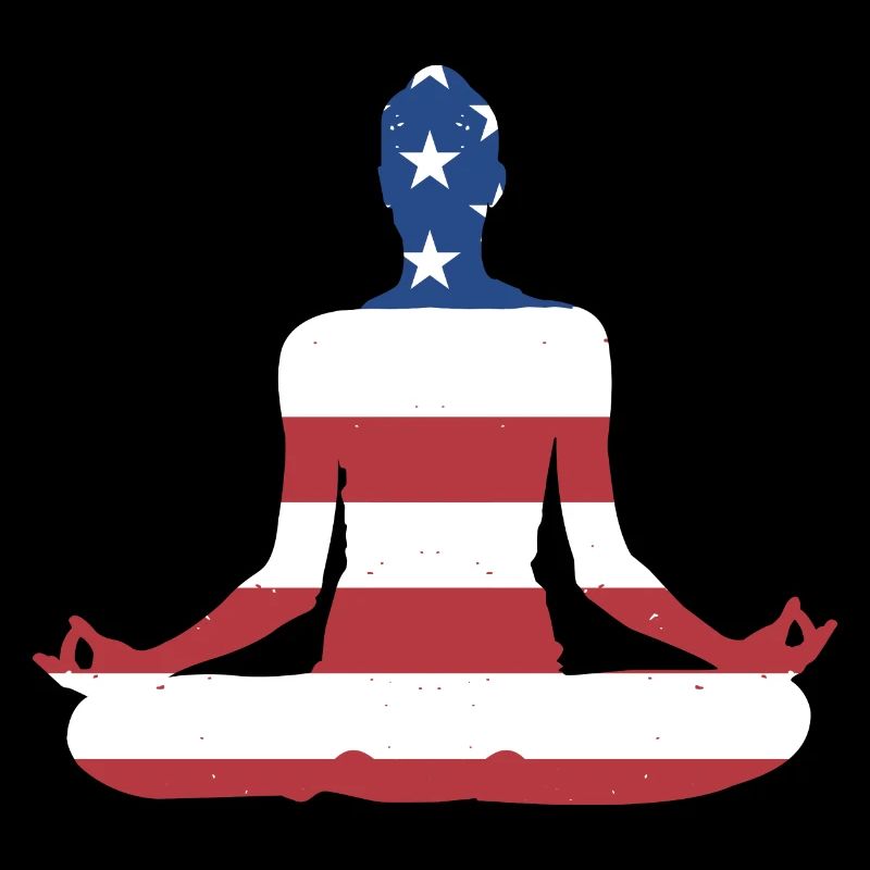 Yogi Us Flag Yoga
