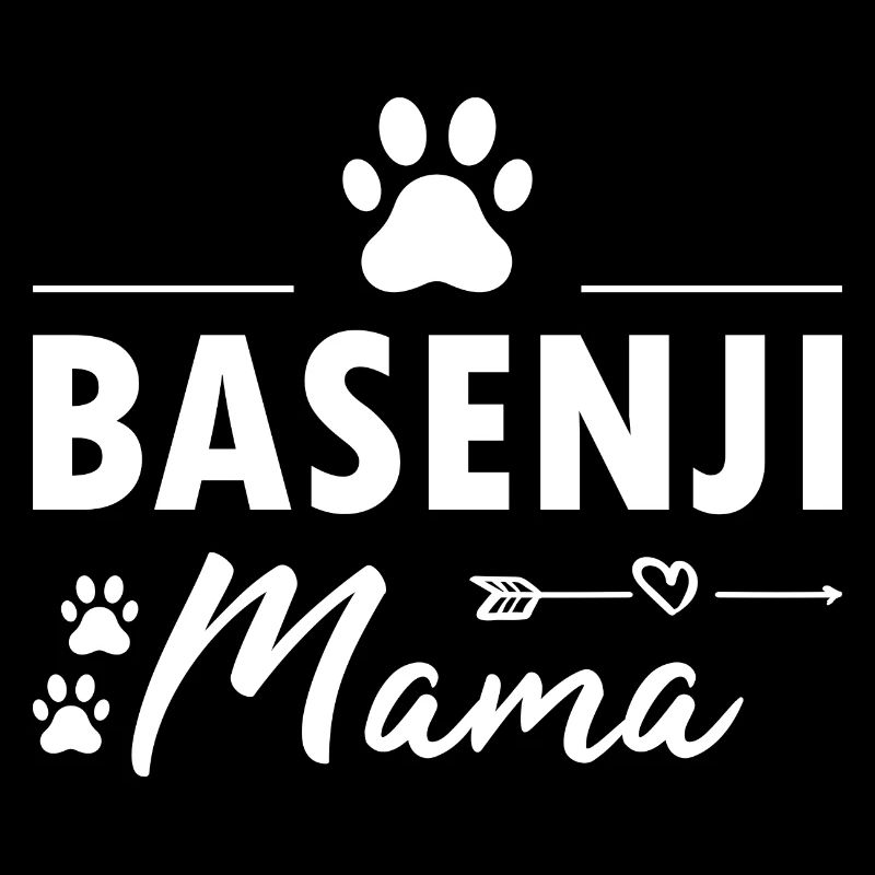 Chien Basenji Mama
