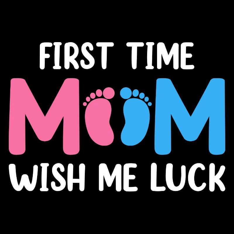 Zum ersten Mal Mama wünsche mir Glück Erster Muttertag
