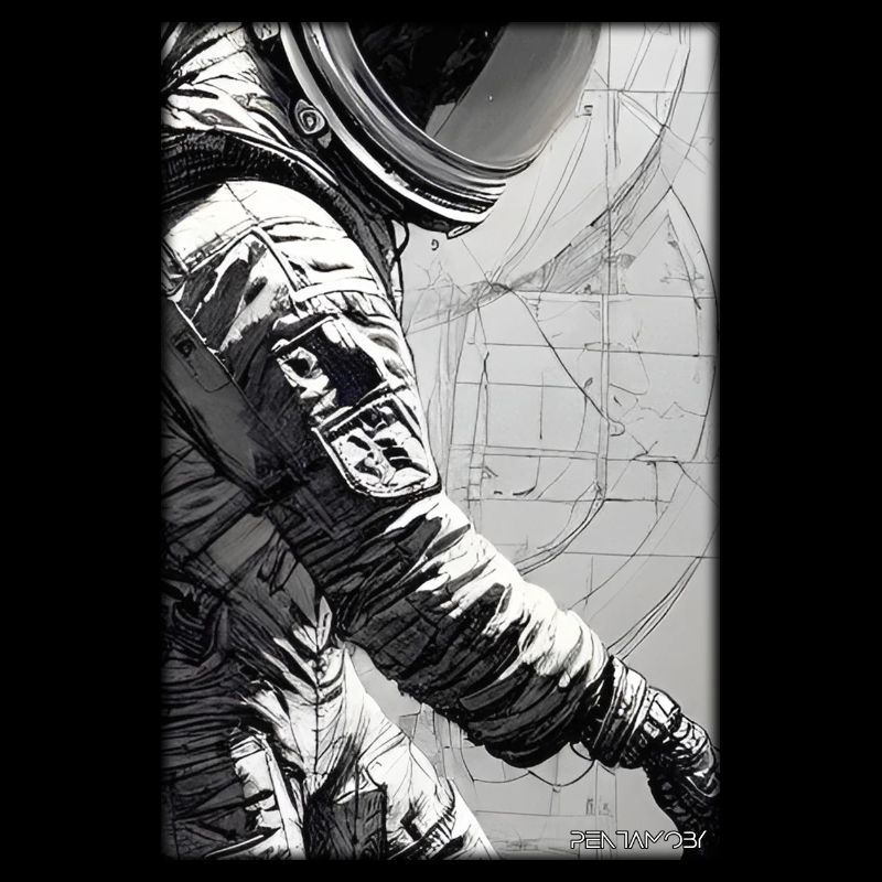 Astronaut Zukunft Sci-Fi Technik