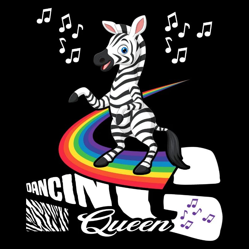 Dancing Zebra Dancer Dancing Rainbow "dancing"