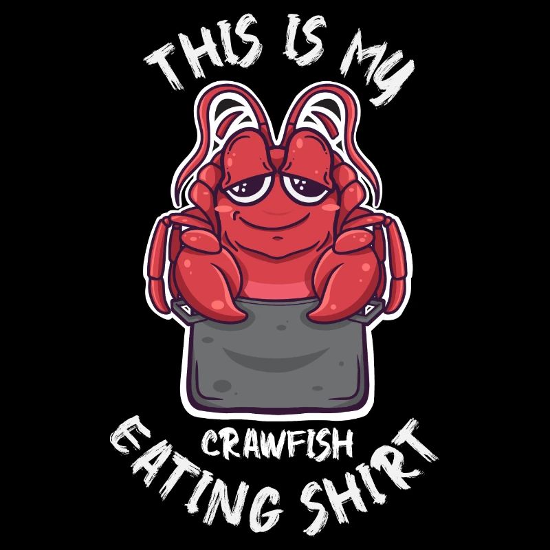 This Is My Crawfish Eating Shirt Kawaii Crayfish