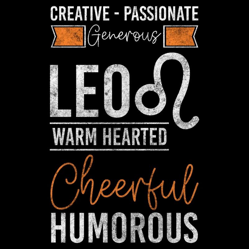 Zodiac sign August Leo