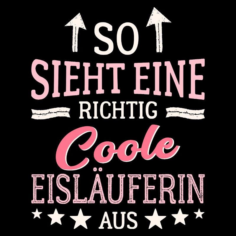 So sieht eine richtig coole Eisläuferin aus