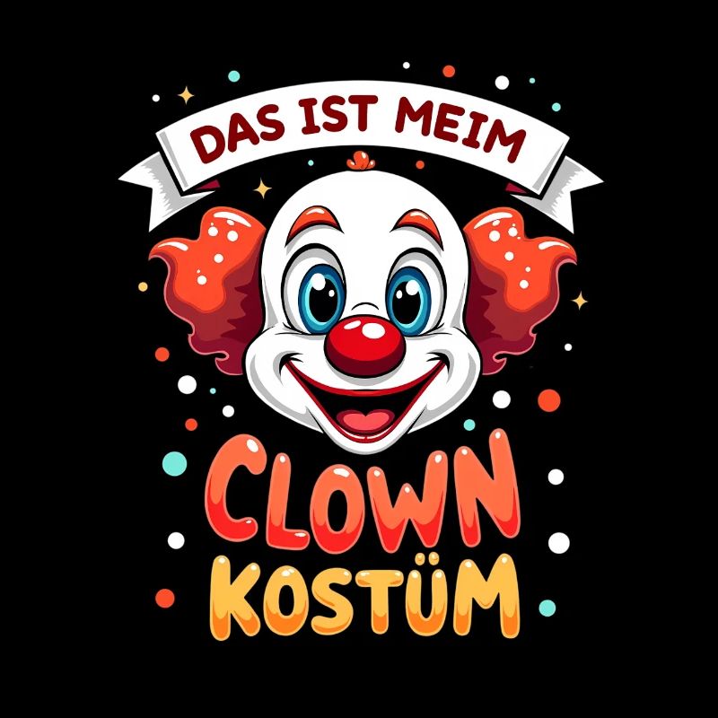 Déguisement de clown de carnaval Carnaval Carnaval