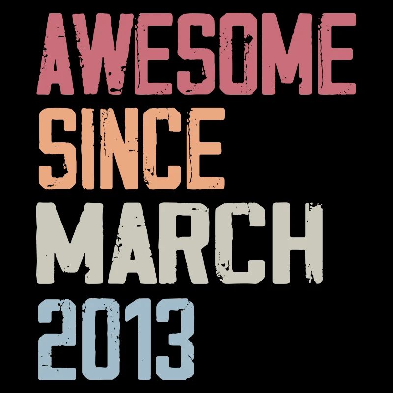 2013 Mars Naissance Anniversaire Mars 2013 Cadeau