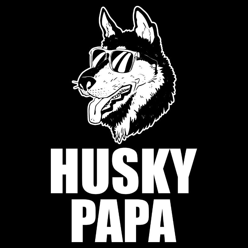 Hund Husky Papa