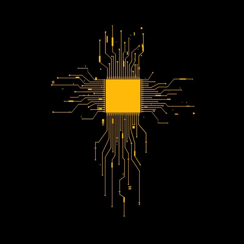 Computer Herz / CPU - Heart