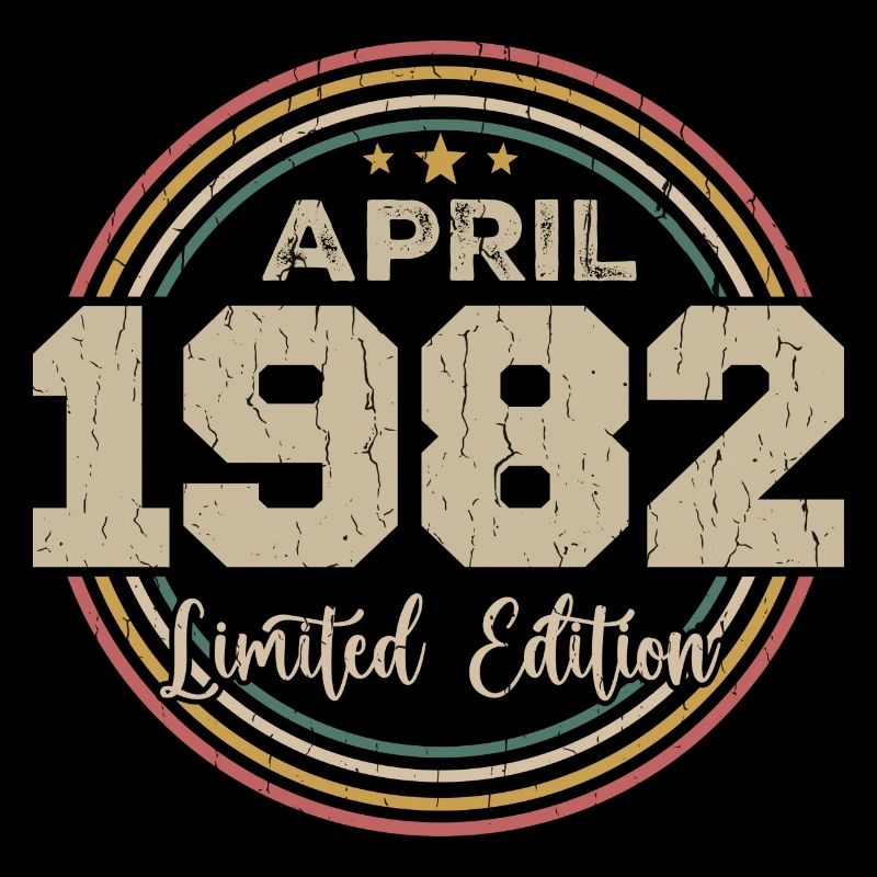 April 1982 Retro April 1982 Geburtstagsgeschenk