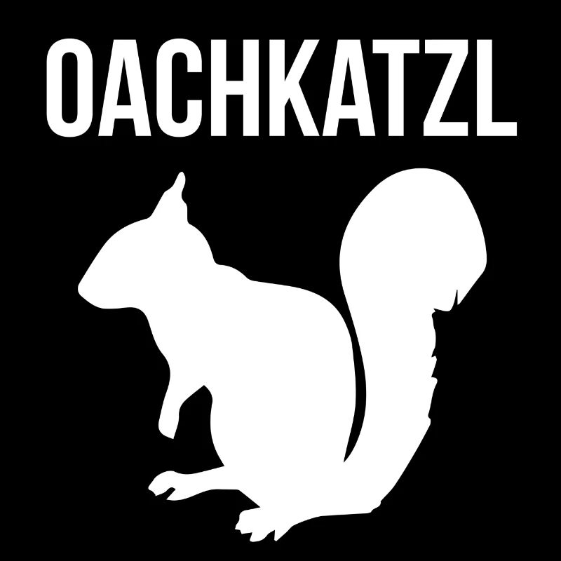 Oachkatzl Eichhörnchen Bayerisch