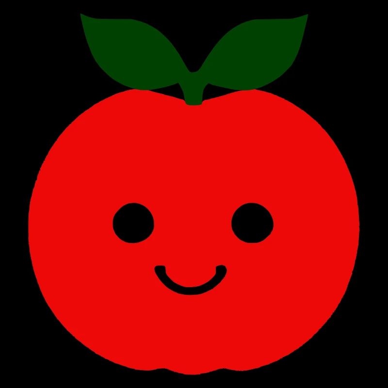 Tomate Comic Tomate Sweet Cartoon Vector