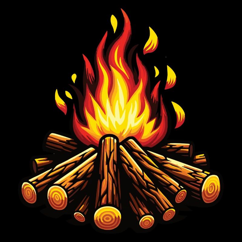Lagerfeuer Camping Abenteuer