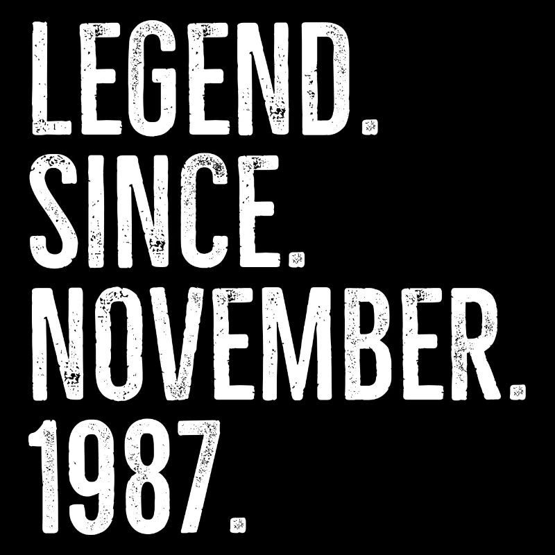 Legend Since November 1987