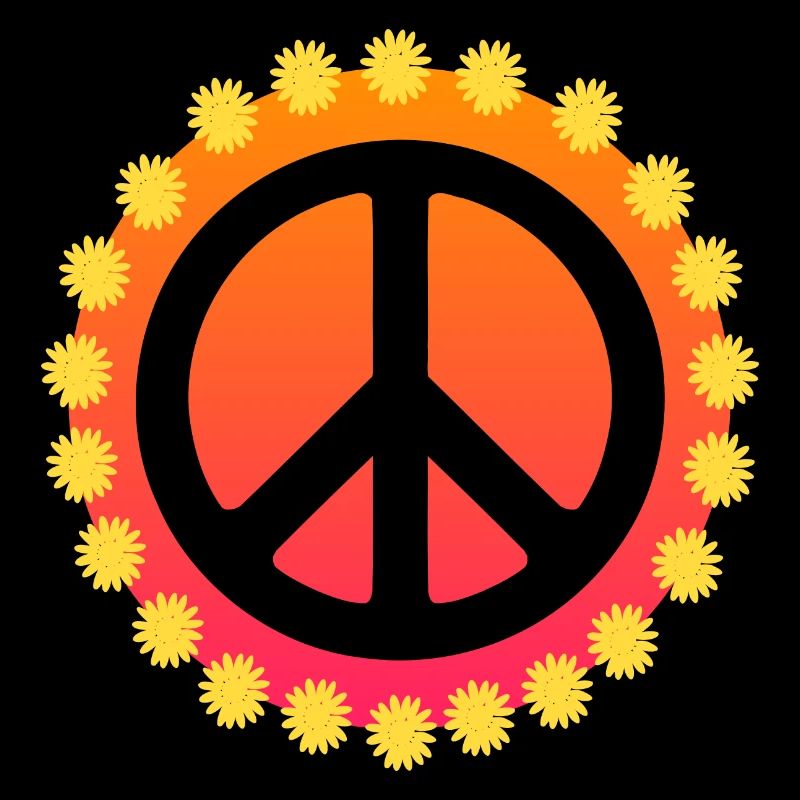 Pace e Amore e Segno di Pace anni '60 '70