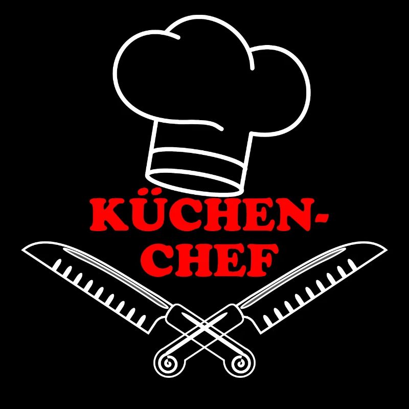 Küchenchef mit Messern