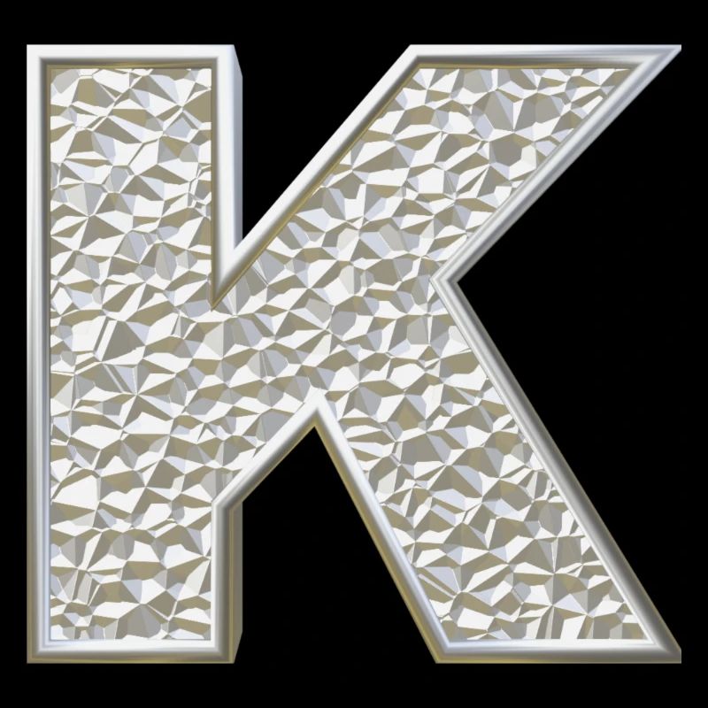 K, lettre, lettre K, initiale, initiale K, monogramme,