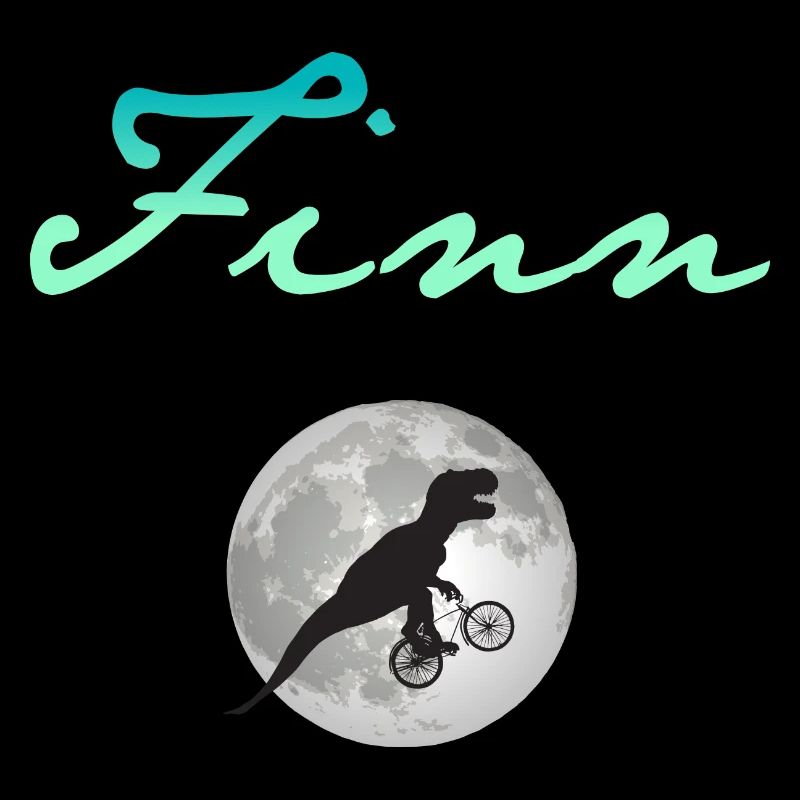 FINN - Beautiful boy name with dinosaur