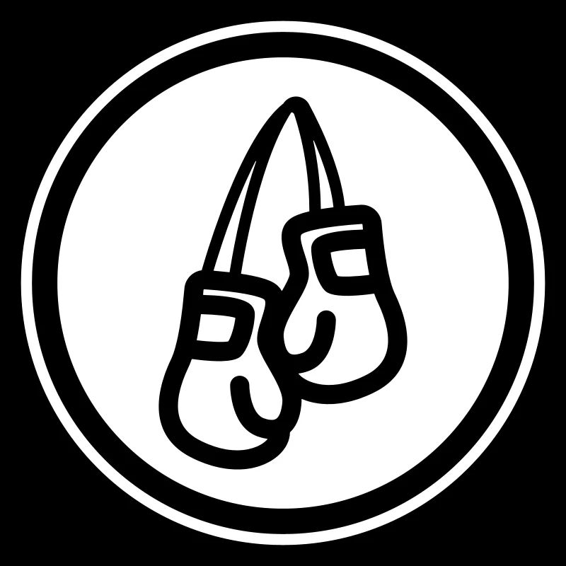 Symbole des gants de boxe