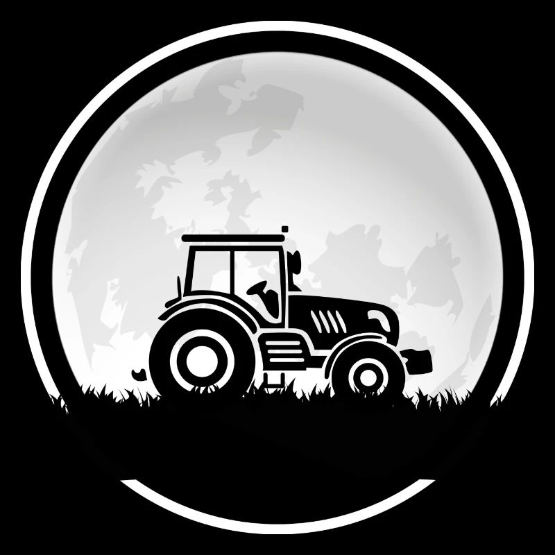 Traktor Erntezeit Traktor-Romantik Erntemaschine