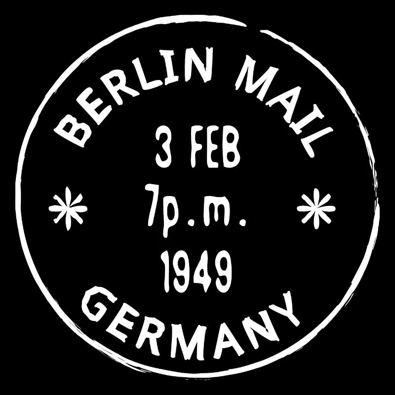 Timbre de Berlin Timbre postal