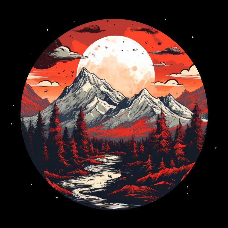 Midnight mountains