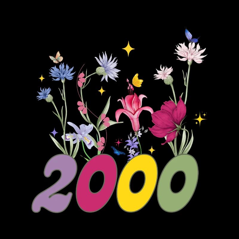 Année de naissance 2000 fleurs sauvages