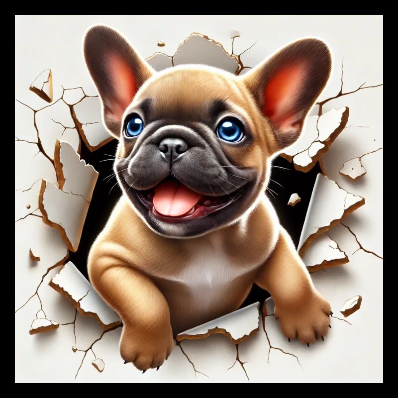Frenchie doesn't just break hearts