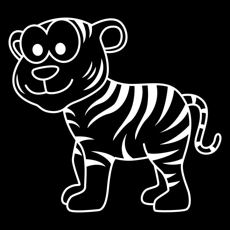 Tiger Comic Animal