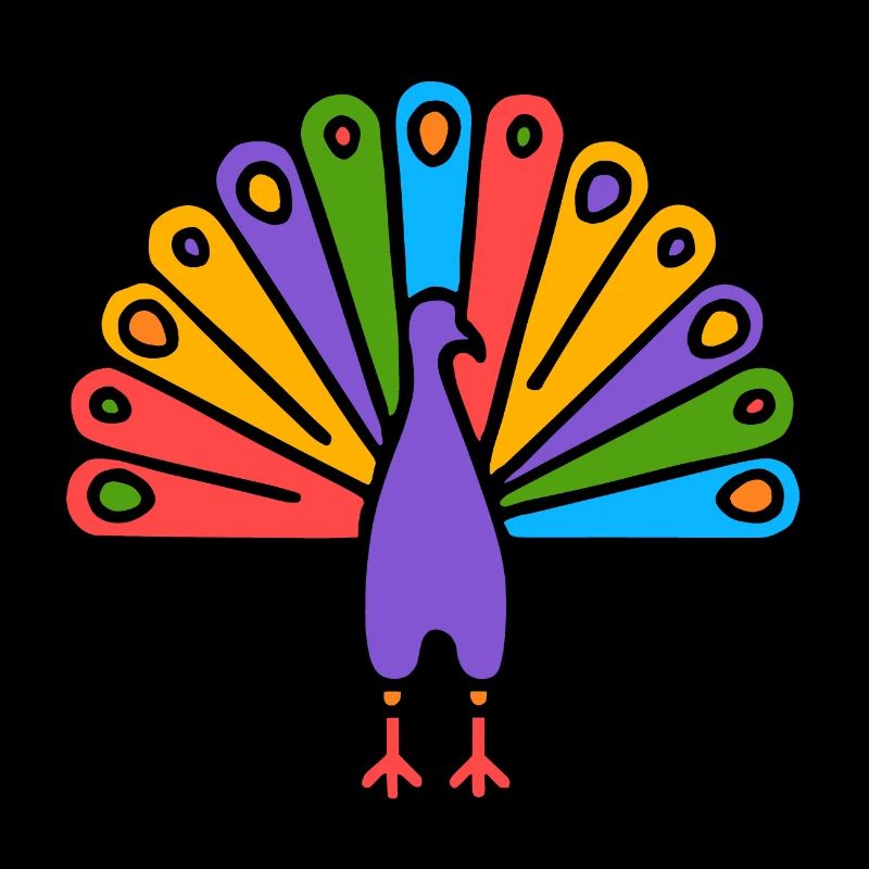 Symbol eines indischen Pfaus, Kultur Indiens