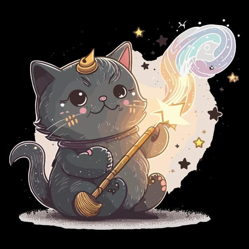 Witty Cat Wizard