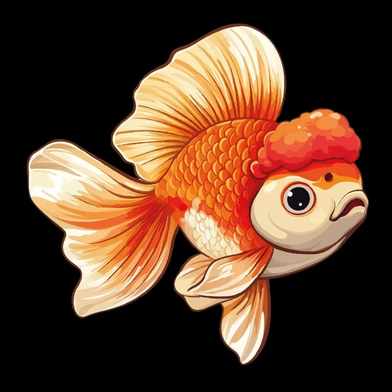 Veiltail Oranda Goldfish