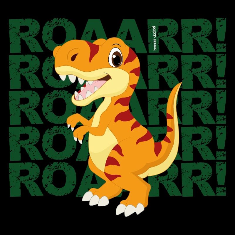 Dinosaur ROAR! I Design by Baddeldaddel