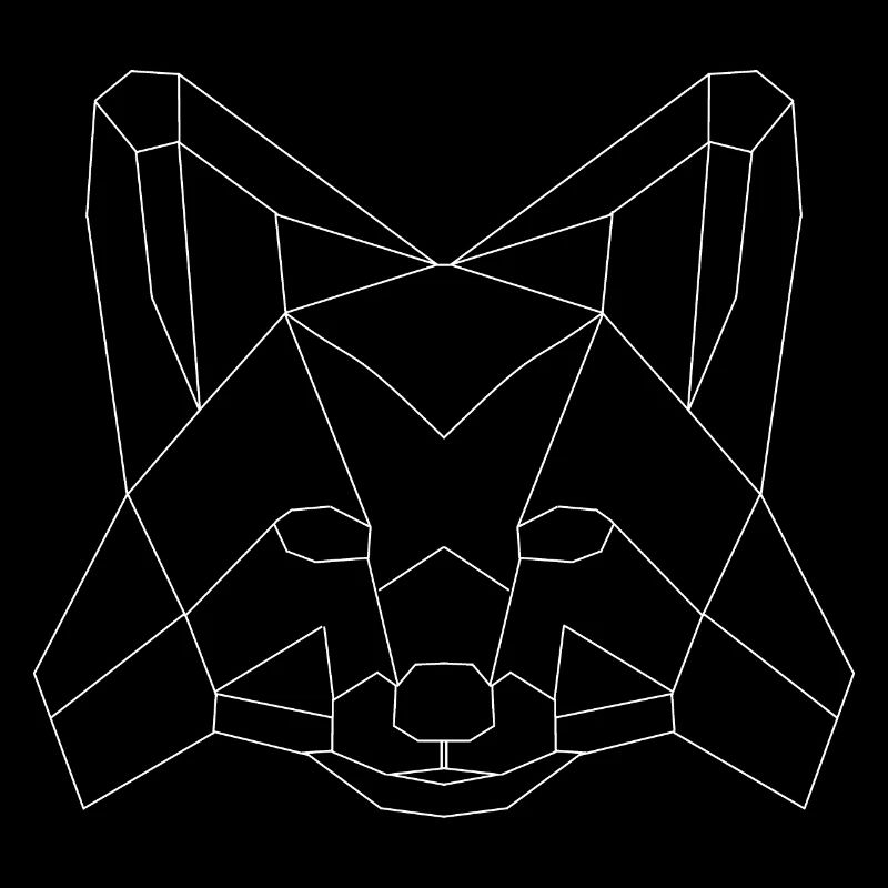 Fuchs Polygone weiss