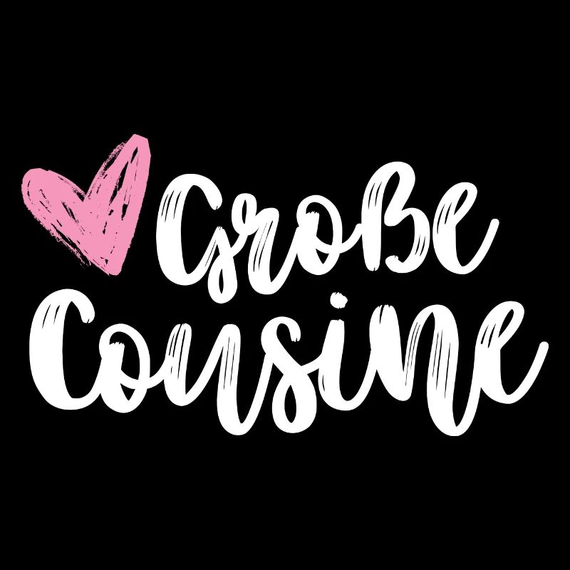 Ich werde große Cousine 2024 Herz Loading Süß