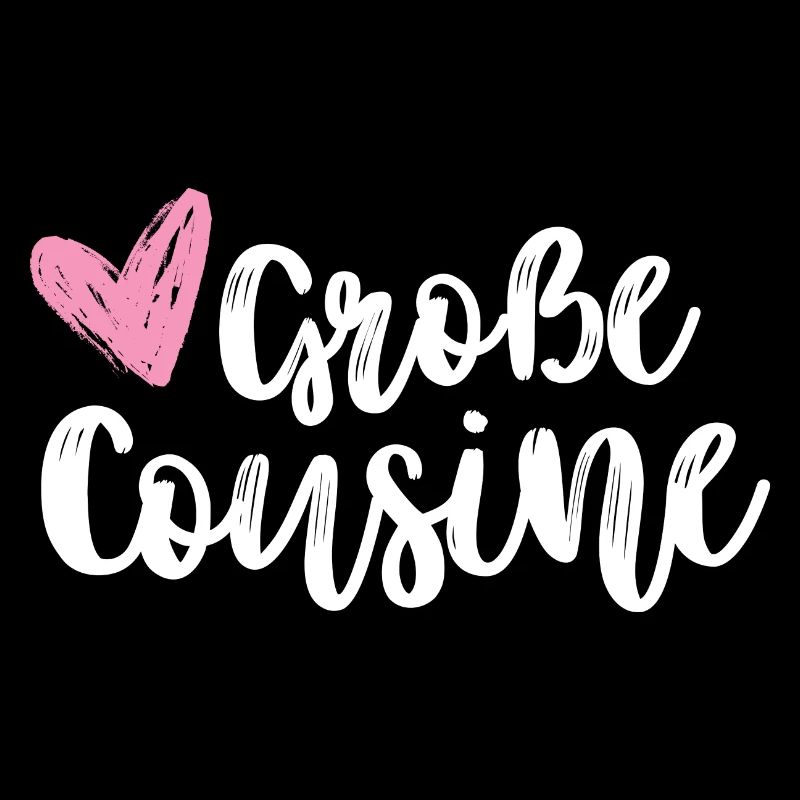 Ich werde große Cousine 2024 Herz Loading Süß