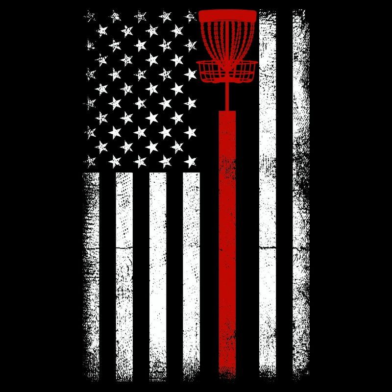 Scheibengolf Scheibengolfer American Falg Patriot