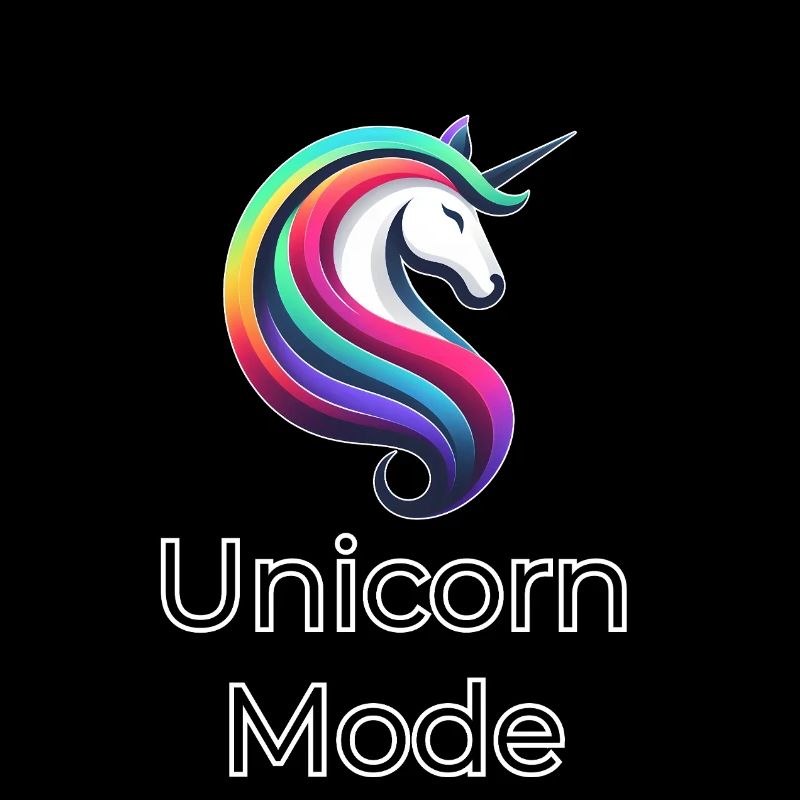 Explosion de couleurs de la mode licorne