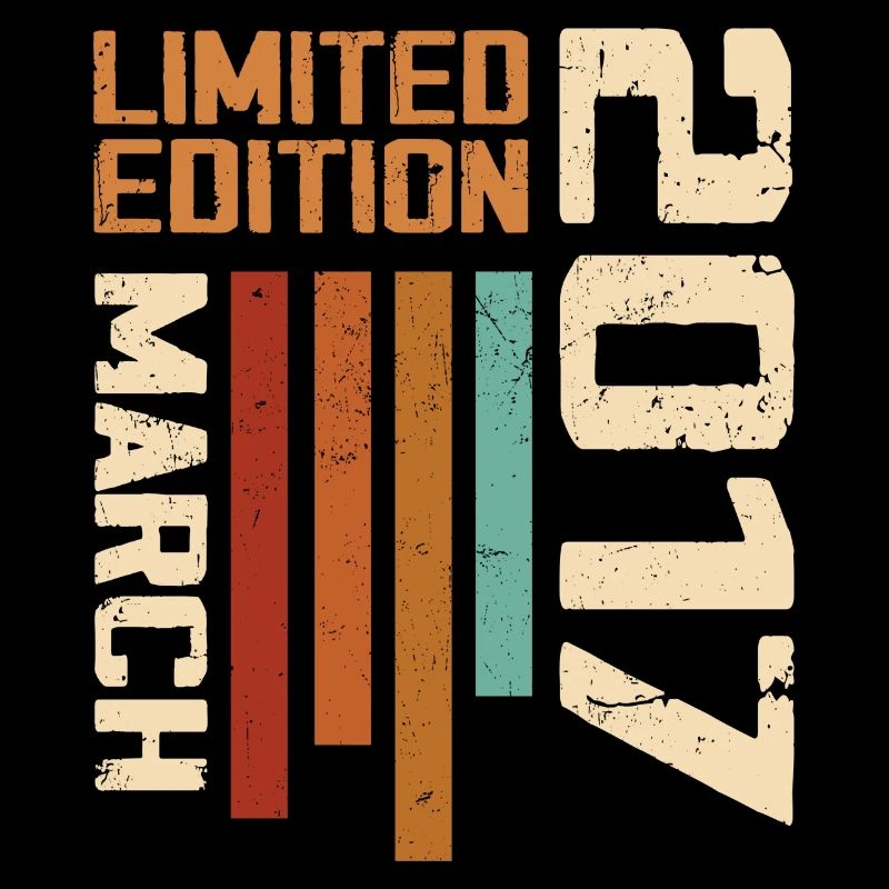 March 2017 Anniversary 2017 Retro 2017 March