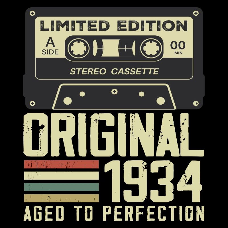 90th Retro Style Anniversary Gift 1934