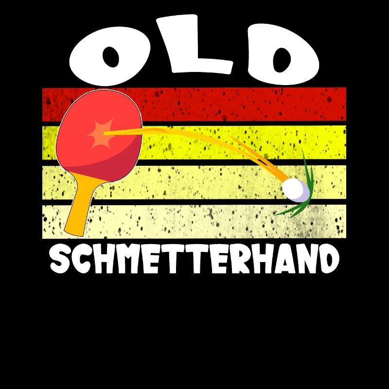 Old Butterfly Hand Table Tennis Design