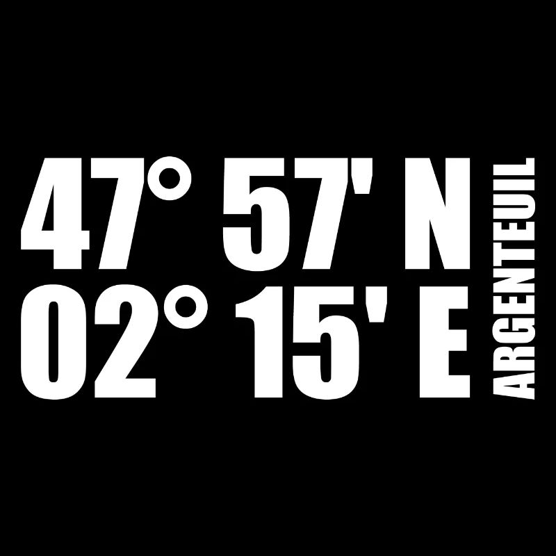 Argenteuil Coordinates