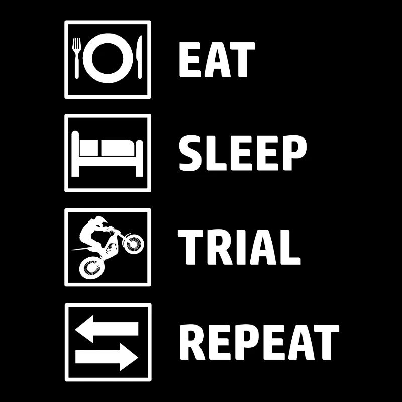 Répéter l’essai Eat Sleep