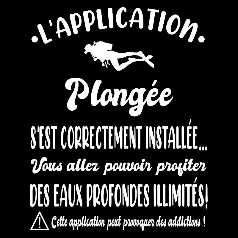 L'application plongée s'est correctement installée