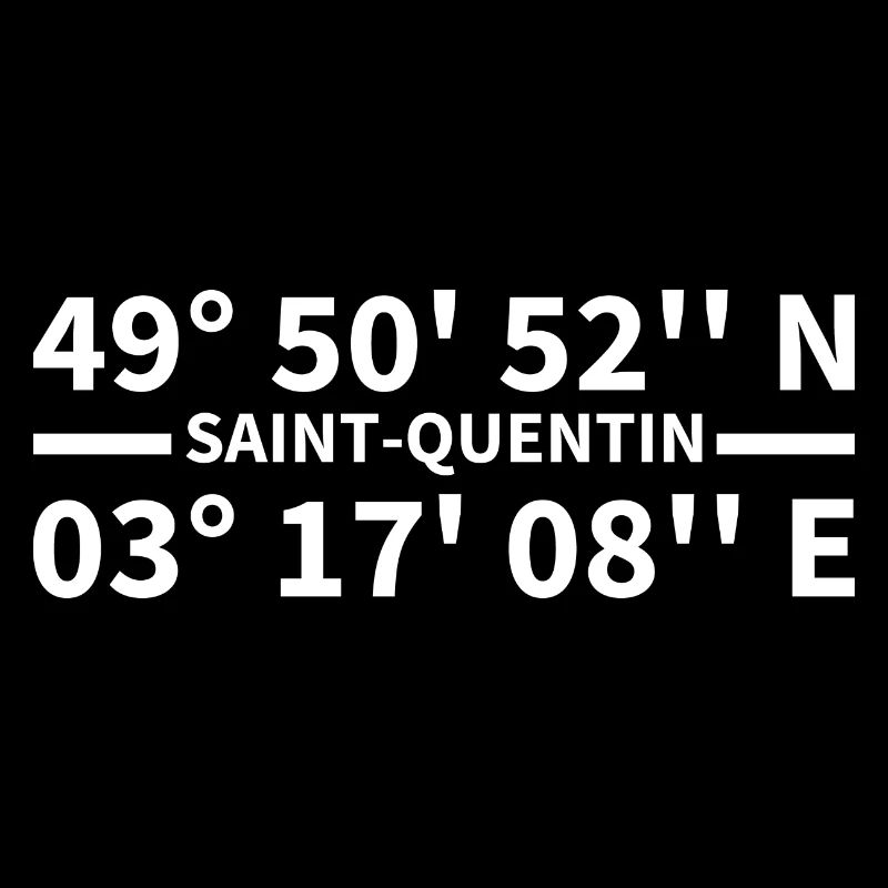 Coordonnées de Saint-Quentin