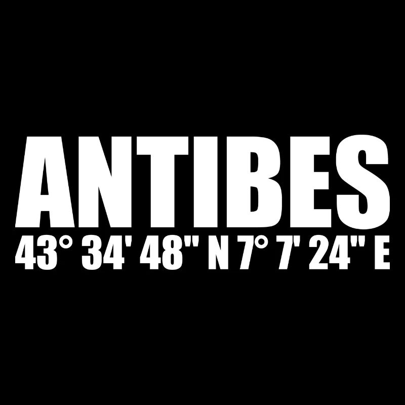 Antibes coordinates