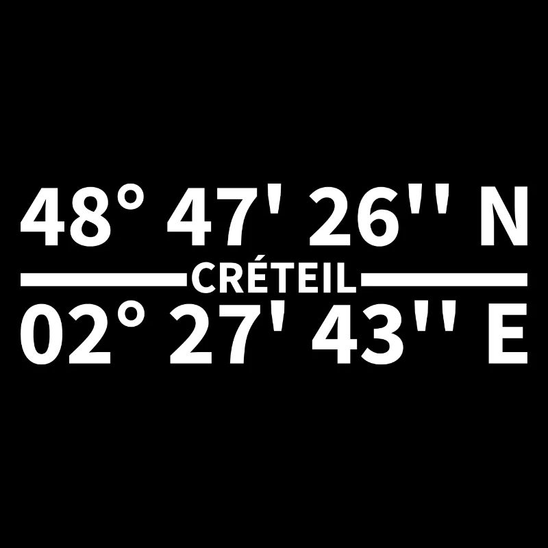 Coordonnées de Créteil