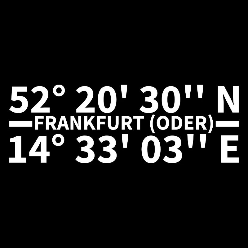 Frankfurt (Oder) Koordinaten